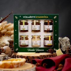 dárková sada - výběr druhových medů