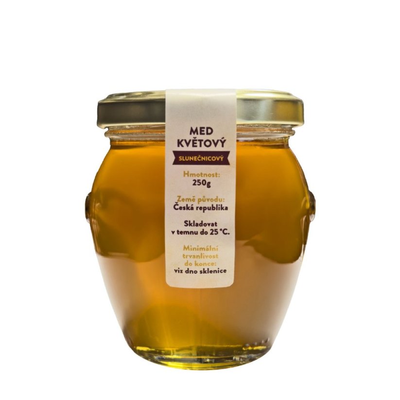 Med květový slunečnicový 250 g