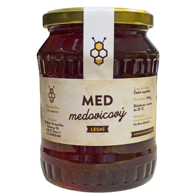 Med medovicový lesní 950 g