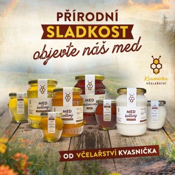Druhové medy - Hmotnost - 950 g