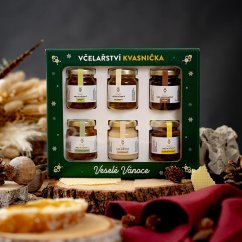 dárková sada - výběr druhových medů