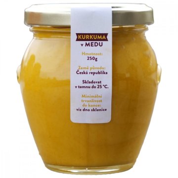 Kurkuma v medu - Hmotnost - 250 g
