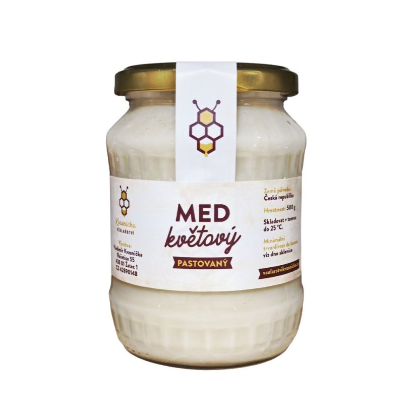 Med květový pastovaný 500 g