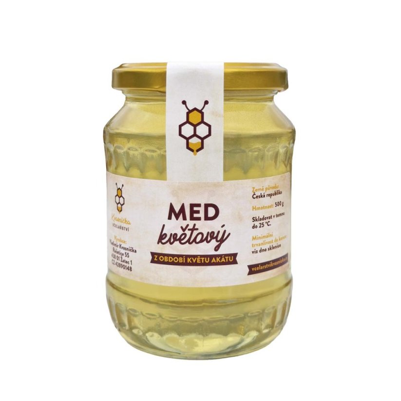 Med květový z období květu akátu 500 g